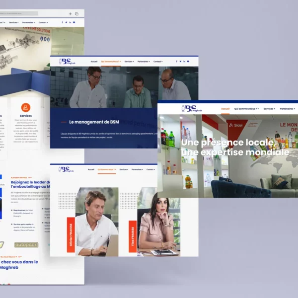 Conception et refonte site internet